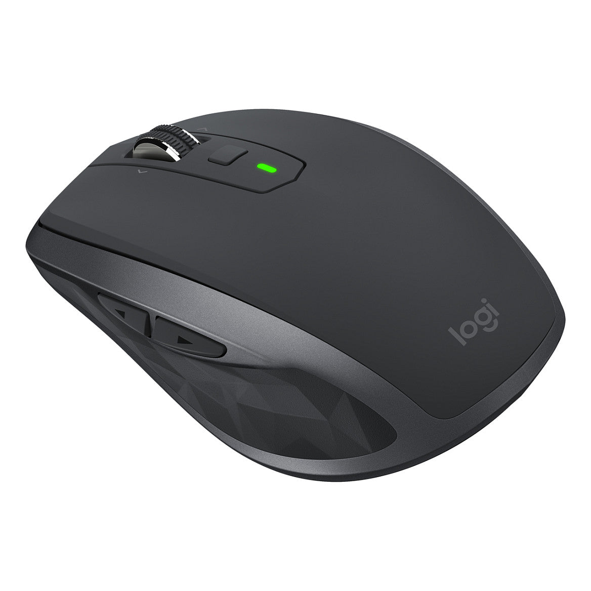 Logitech MX Anywhere 2S Mouse laser 7 buttons wireless 2.4 GHz Bluetooth 4.0 LE USB Unifying receiver graphite