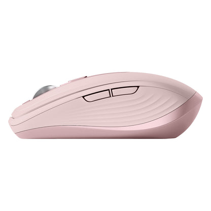 Logitech MX Anywhere 3S Mouse optical 6 buttons wireless Bluetooth rose