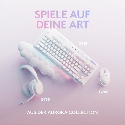 Logitech G705 Wireless Gaming Mouse - OFF WHITE - EER2