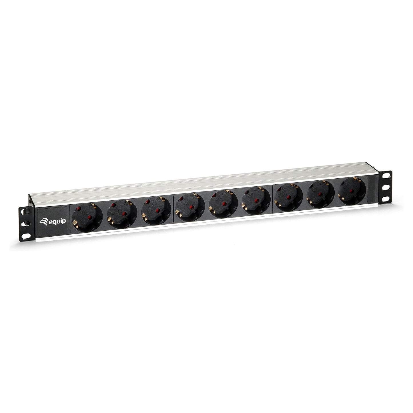 19" Steckdosenleist 1HE 9x equip