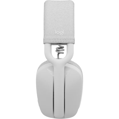Logitech Zone Vibe 100 Headset full size Bluetooth wireless off-white