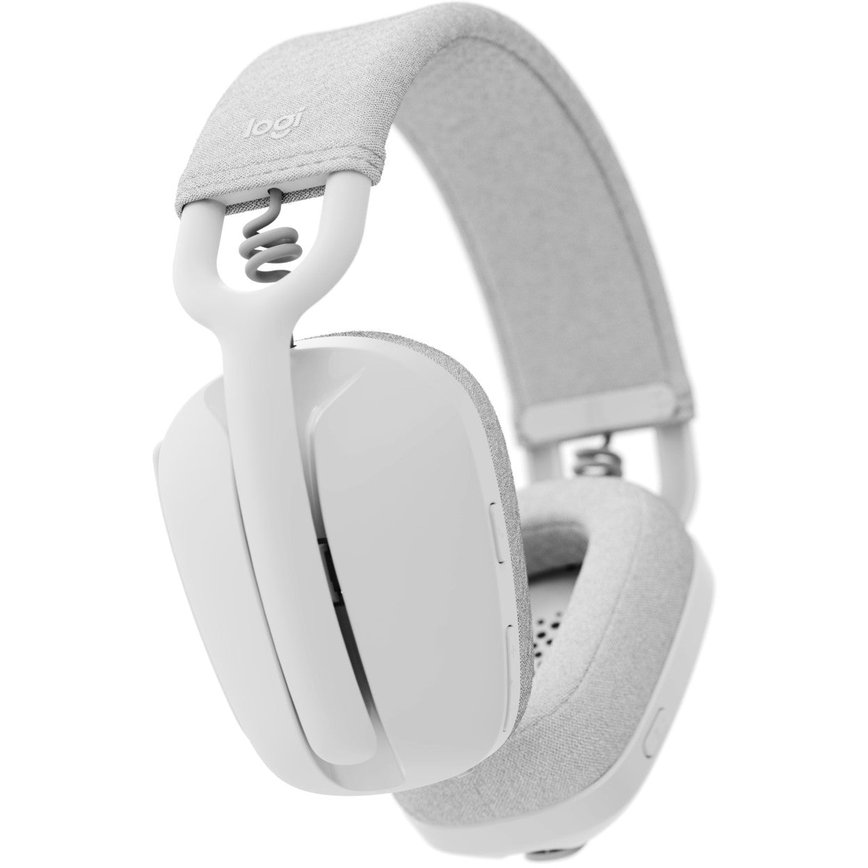 Logitech Zone Vibe 100 Headset full size Bluetooth wireless off-white