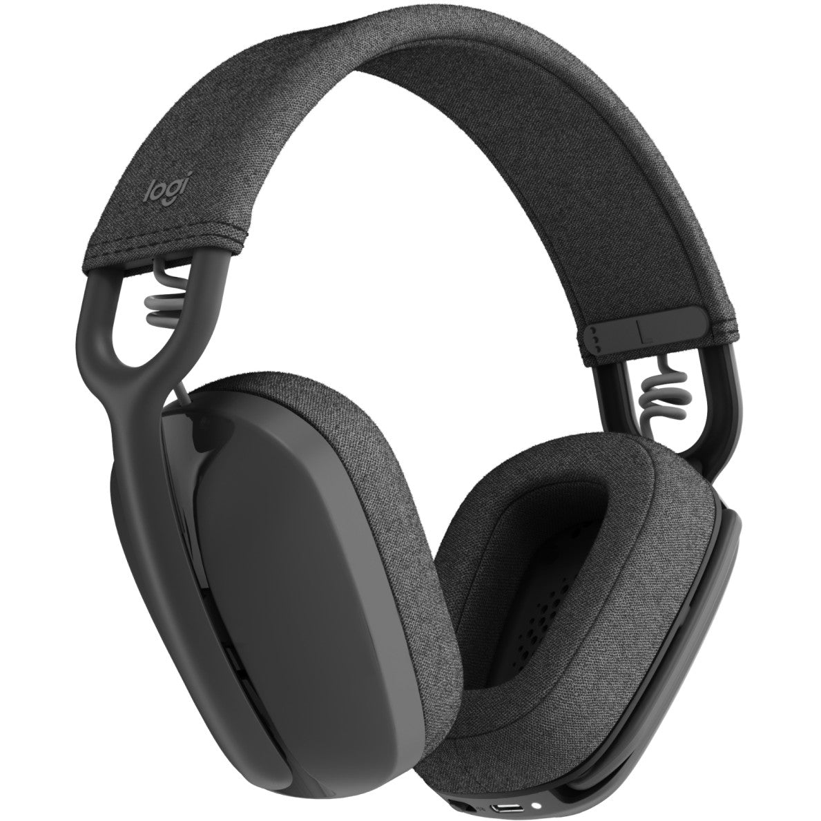 Logitech Zone Vibe Wireless Headset full size Bluetooth wireless USB-C via Bluetooth adapter graphite Certified for Microsoft Teams