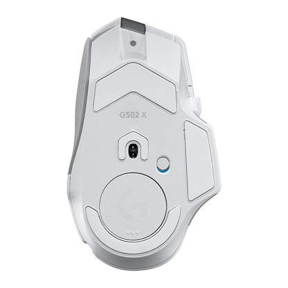 Logitech G G502 X Lightspeed Mouse optical 8 buttons wireless 2.4 GHz USB MAU Logitech Lightspeed receiver white