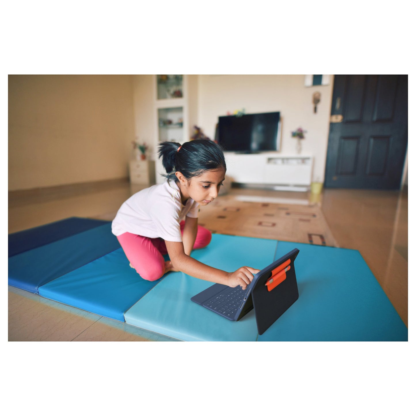 Logitech Rugged Combo 3 for iPad Gen. 7/8 - CLASSIC BLUE - Education (DE)