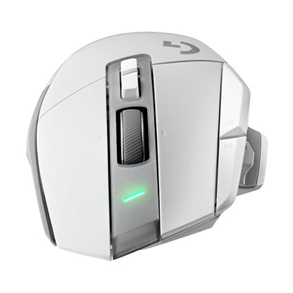 Logitech G G502 X PLUS Mouse optical wireless 2.4 GHz USB Logitech Lightspeed receiver white