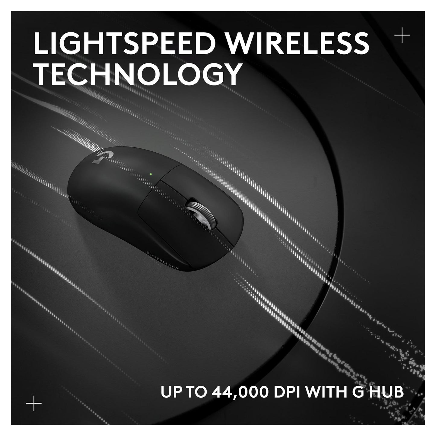 Logitech G PRO X Superlight 2 Lightspeed Gaming Mouse - BLACK - 2,4GHZ - N/A - EER2-933 - 933