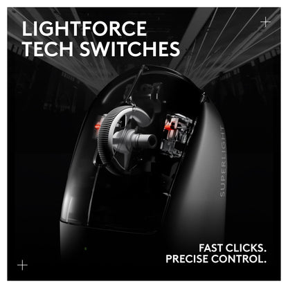 Logitech G PRO X Superlight 2 Lightspeed Gaming Mouse - BLACK - 2,4GHZ - N/A - EER2-933 - 933