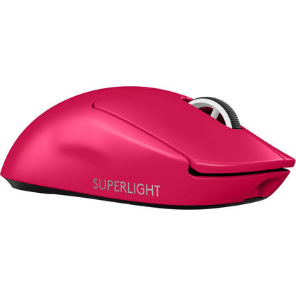 Logitech G PRO X SUPERLIGHT 2 LIGHTSPEED Gaming Mouse - MAGENTA - 2.4GHZ - N/A - EER2-933