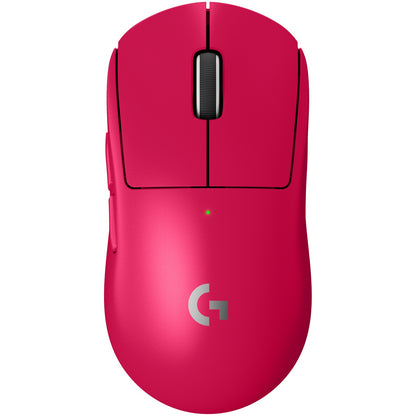Logitech G PRO X SUPERLIGHT 2 Mouse gaming optical 5 buttons wireless 2.4 GHz USB LIGHTSPEED receiver pink