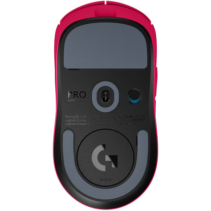Logitech G PRO X SUPERLIGHT 2 Mouse gaming optical 5 buttons wireless 2.4 GHz USB LIGHTSPEED receiver pink