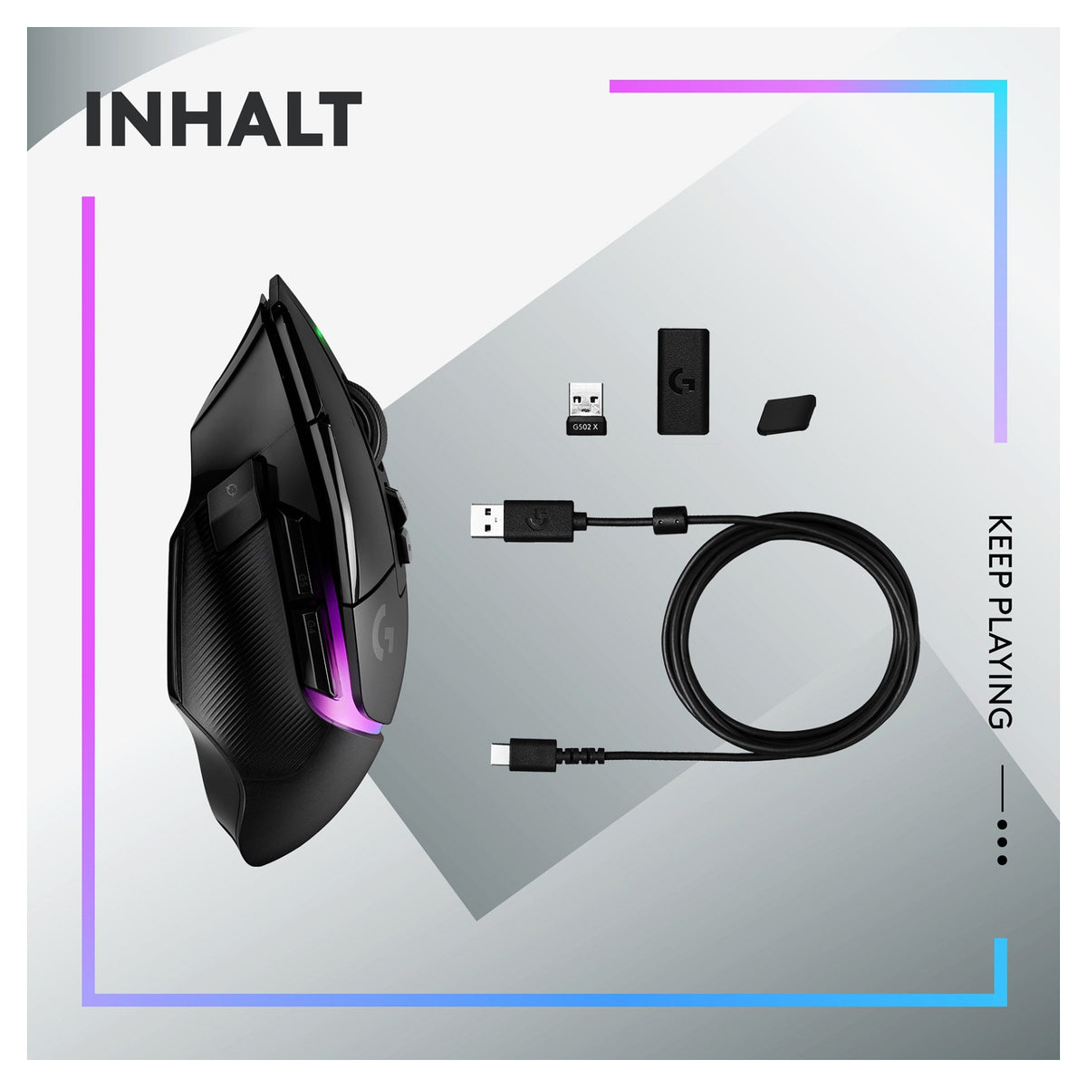 Logitech G502 X Plus - Black