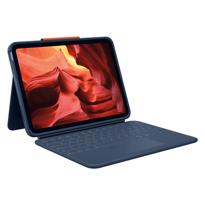 Logitech Rugged Combo 4 Touch for iPad 10th gen Classic Blue (DE)