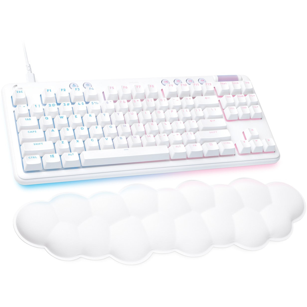 Logitech G713 Gaming Keyboard - OFF WHITE - (DEU) - CENTRAL