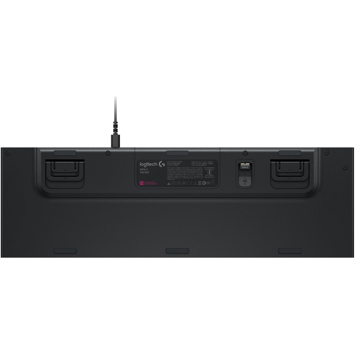 Logitech G915 X Wired Gaming Keyboard Black (DE)