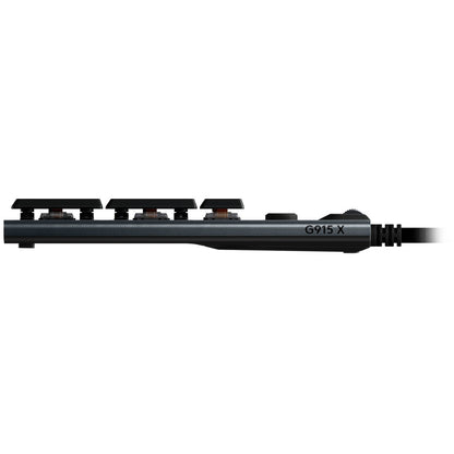 Logitech G915 X Wired Gaming Keyboard Black (DE)