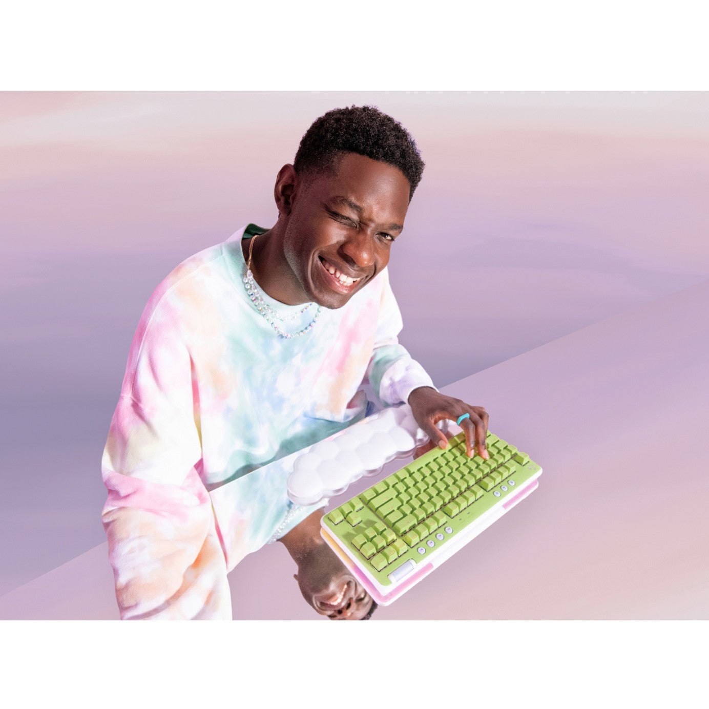 Logitech G715 Wireless Gaming Keyboard - OFF WHITE - (DEU) - CENTRAL