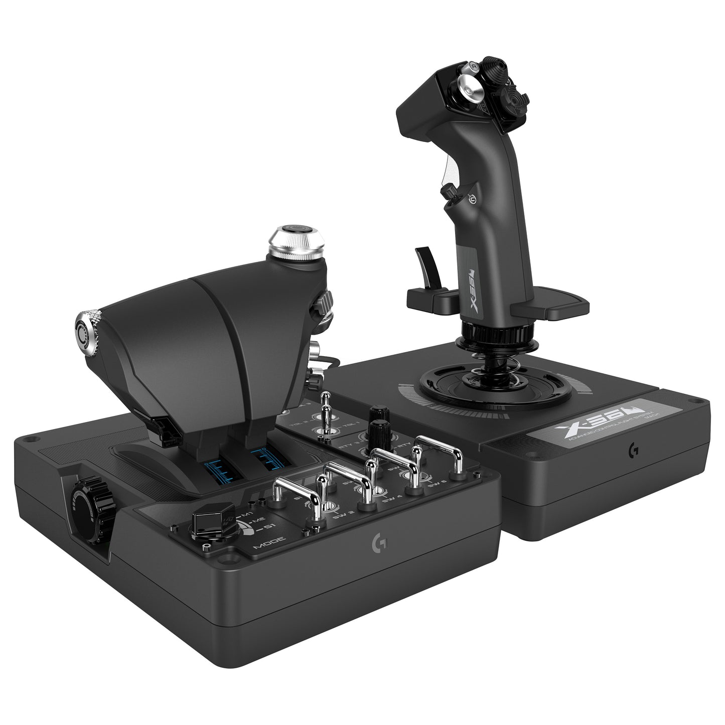 Logitech X56 H.O.T.A.S. Joystick and throttle wired for PC