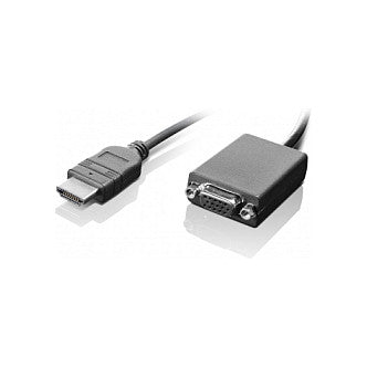 Lenovo HDMI > VGA HD-15 (ST-BU) 20cm Videoadapter Schwarz