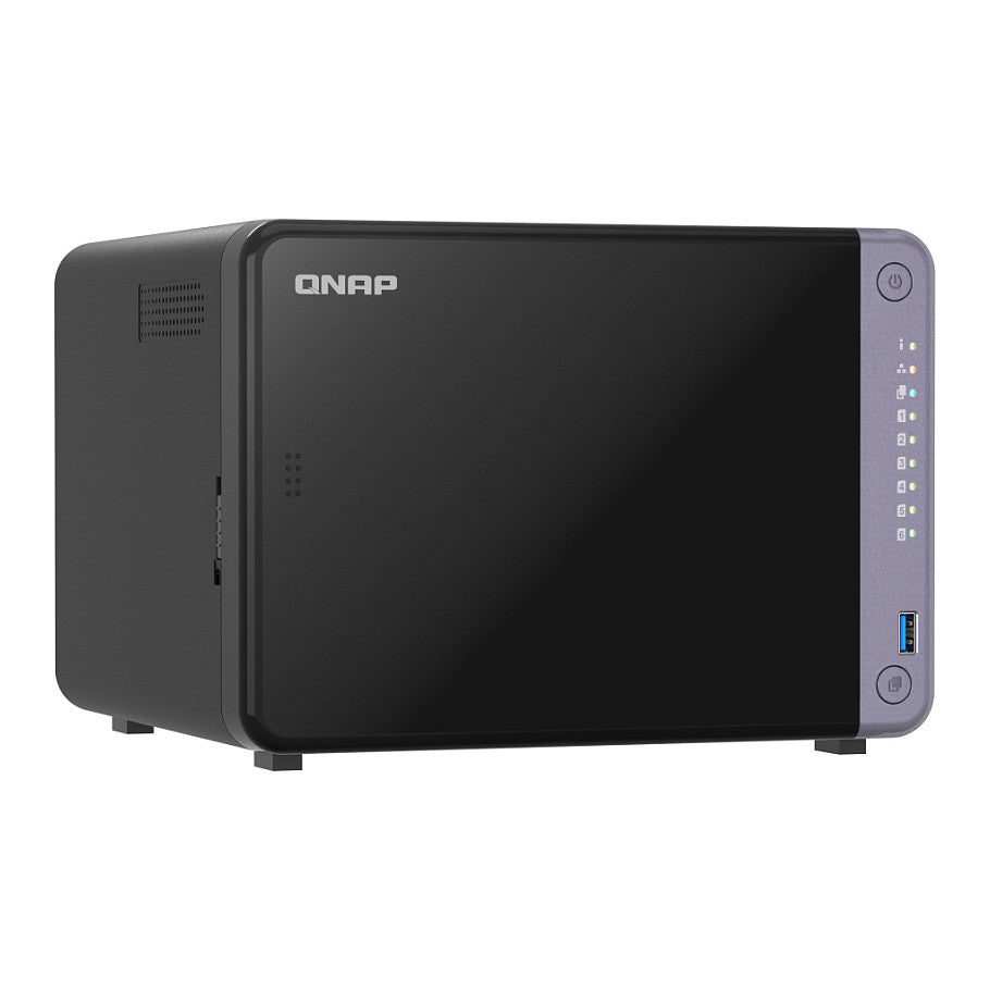 QNAP TS-632X-4G 6-bay NAS AL524 2.0GHz Quad Core 4GB DDR4 SODIMM Max. 16GB 2x10GbE SFP+