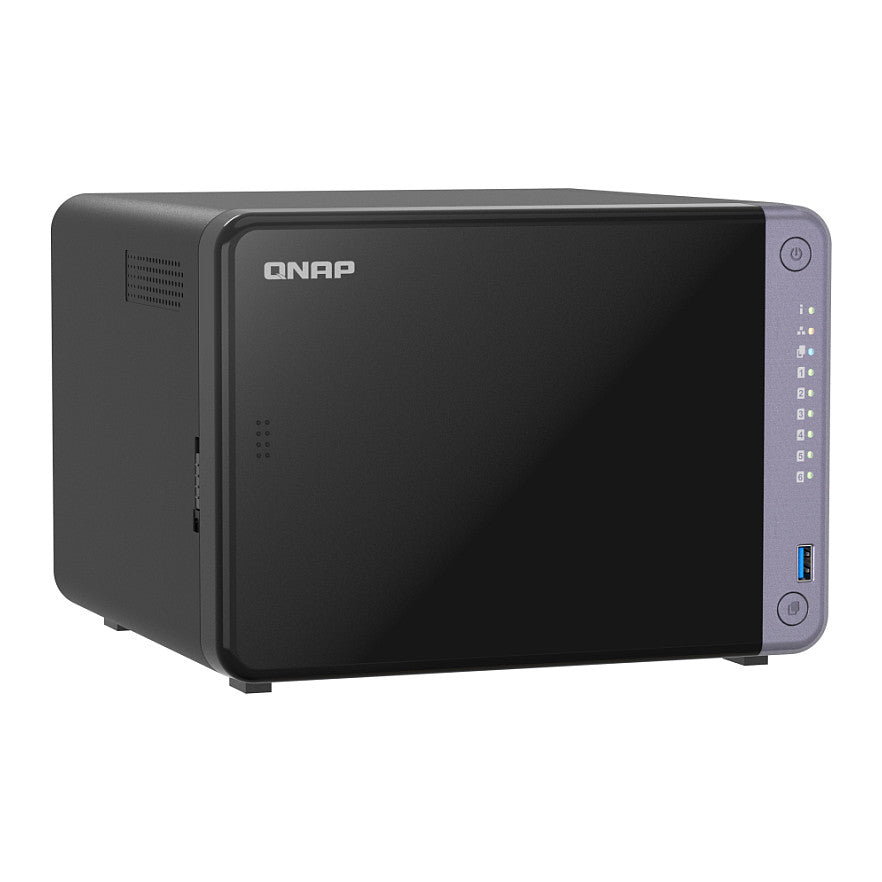 QNAP TS-632X-4G 6-bay NAS AL524 2.0GHz Quad Core 4GB DDR4 SODIMM Max. 16GB 2x10GbE SFP+