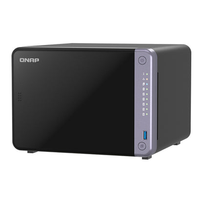 QNAP TS-632X-4G 6-bay NAS AL524 2.0GHz Quad Core 4GB DDR4 SODIMM Max. 16GB 2x10GbE SFP+