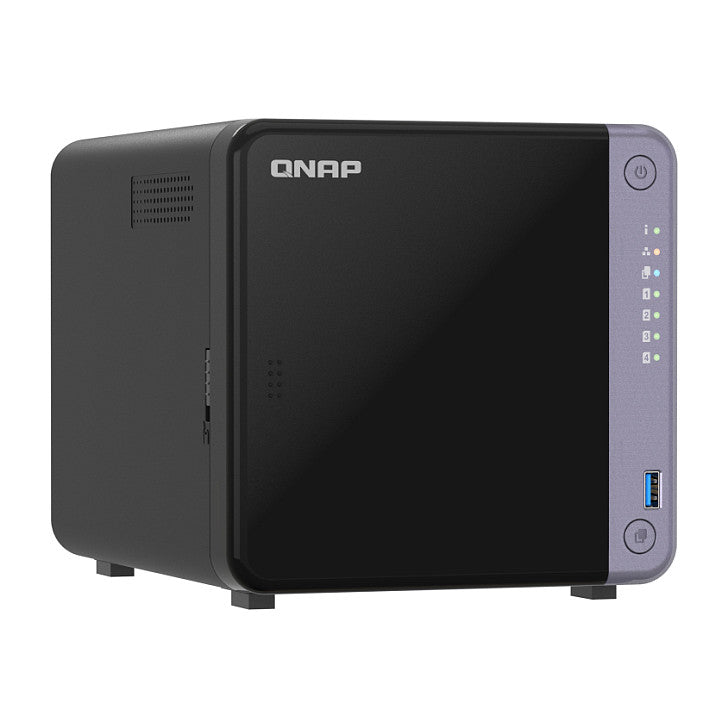 QNAP TS-432X-4G 4-bay NAS AL524 2.0GHz Quad Core 4GB DDR4 SODIMM Max. 16GB 10GbE SFP+