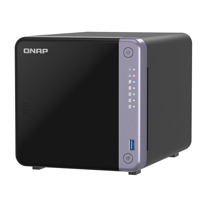 QNAP TS-432X-4G 4-bay NAS AL524 2.0GHz Quad Core 4GB DDR4 SODIMM Max. 16GB 10GbE SFP+
