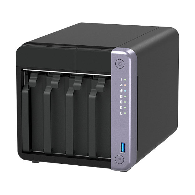 QNAP TS-432X-4G 4-bay NAS AL524 2.0GHz Quad Core 4GB DDR4 SODIMM Max. 16GB 10GbE SFP+