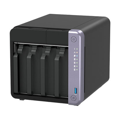 QNAP TS-432X-4G 4-bay NAS AL524 2.0GHz Quad Core 4GB DDR4 SODIMM Max. 16GB 10GbE SFP+