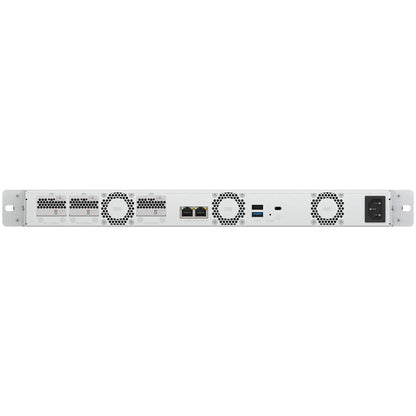 QNAP TS-765eU-8G 1U 4-bay Intel Atom x7405C 8.89cm 3.5Zoll SATA + 3 x E1.S/PCIe M.2 2280 short depth NAS 8GB RAM