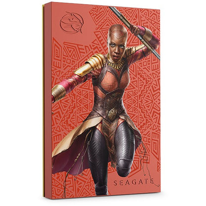 2,5" SEAGATE FireCuda Gaming Hard Drive 2TB USB 3.0 Okoye Special Edition