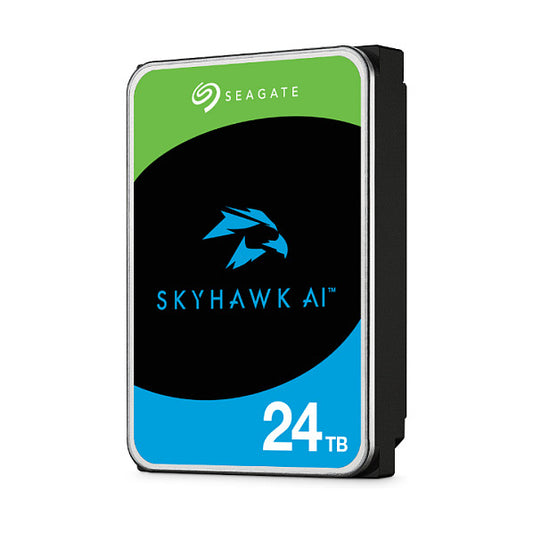 SEAGATE Surveillance Video Optimized AI Skyhawk 24TB HDD SATA 6Gb/s 512MB cache 3.5inch CMR Helium