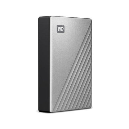 2,5" WD My Passport Ultra Mac 4TB Silver USB-C/USB3.0 HDD 6,4cm 2,5Zoll Metal finish RTL portable extern