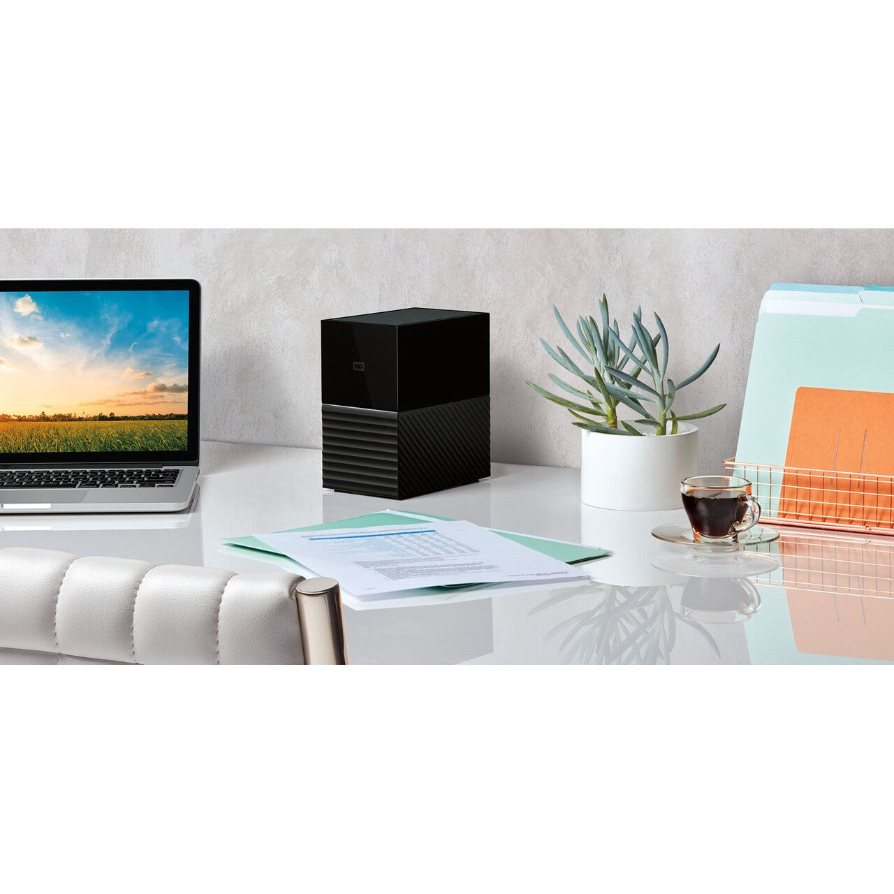 WD My Book Duo 36TB Black RAID Storage Dual-Drive RAID 0/1 JB0D USB3.1 RTL