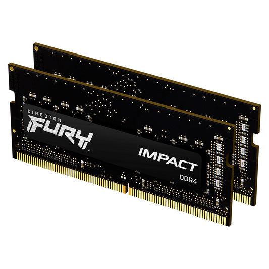 SO KINGSTON 16GB 3200MHz DDR4 CL20 SODIMM Kit of 2 FURY Impact