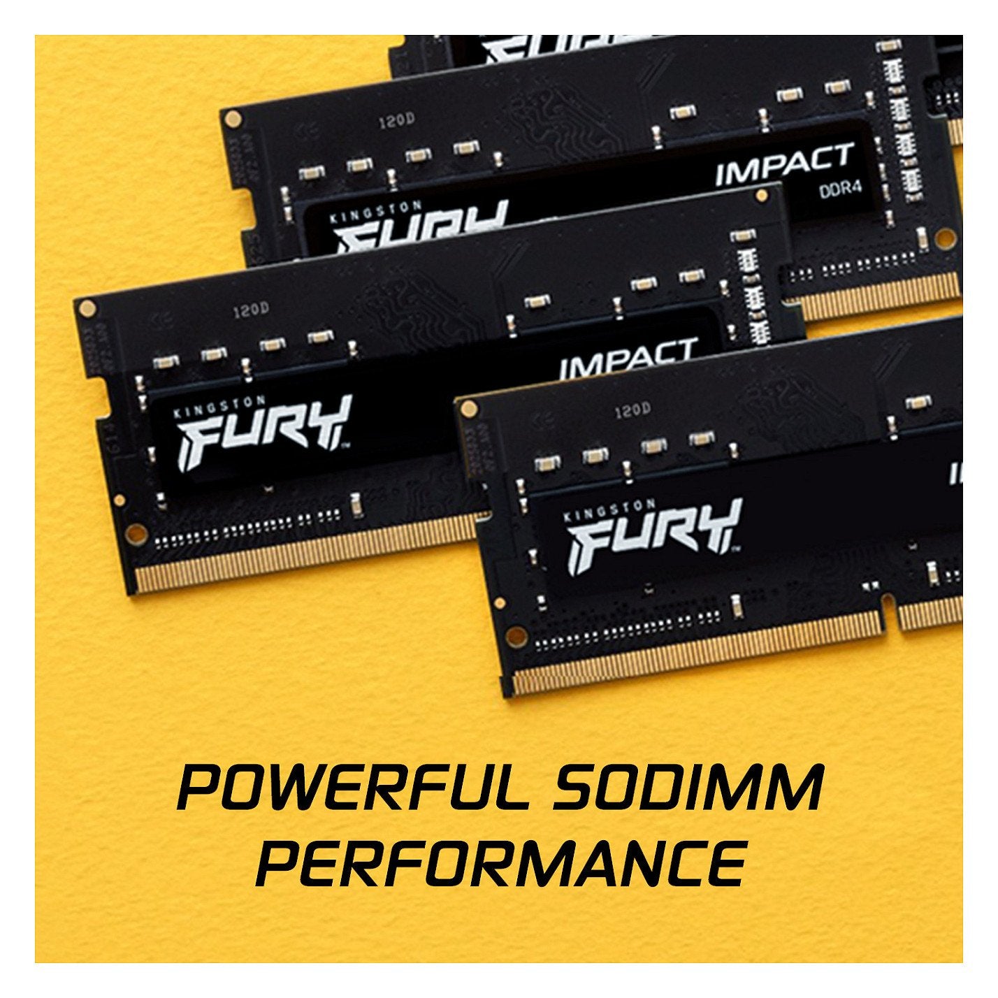 SO KINGSTON 16GB 3200MHz DDR4 CL20 SODIMM Kit of 2 FURY Impact
