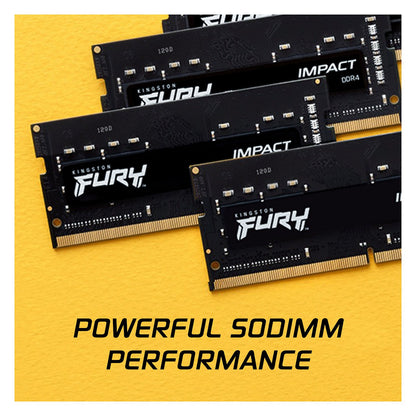 SO KINGSTON 16GB 3200MHz DDR4 CL20 SODIMM Kit of 2 FURY Impact