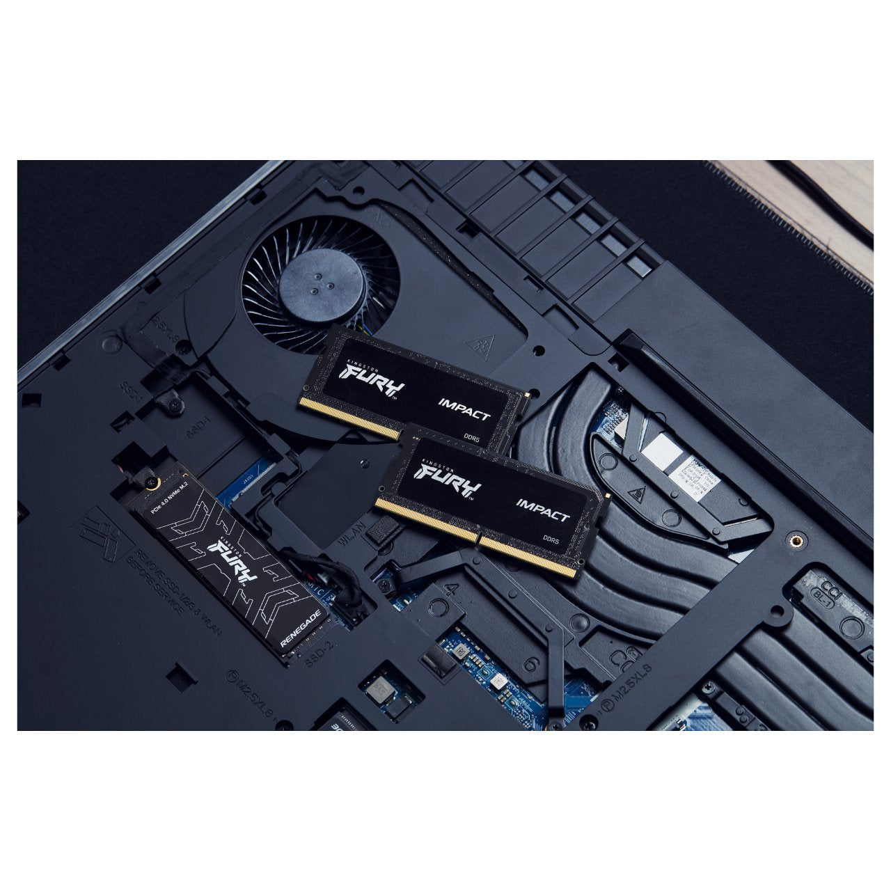 32GB KINGSTON SO 4800MT/s DDR5 CL38 SODIMM Kit of 2 FURY Impact