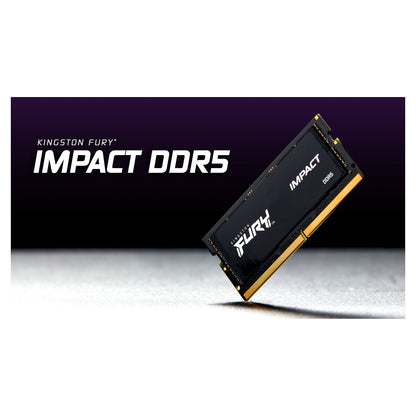 32GB KINGSTON SO 4800MT/s DDR5 CL38 SODIMM Kit of 2 FURY Impact