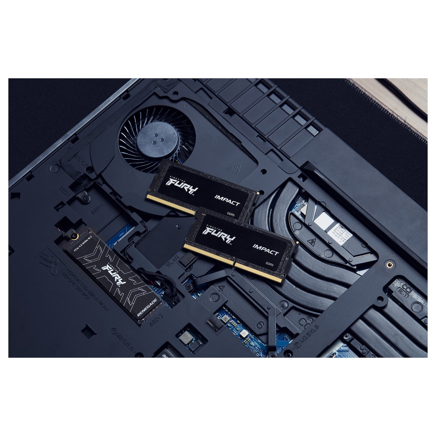 SO KINGSTON 64GB 4800MT/s DDR5 CL38 SODIMM Kit of 2 FURY Impact