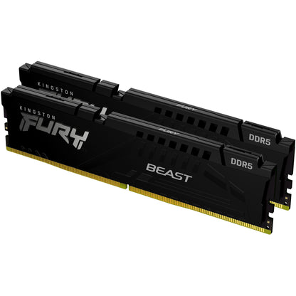 KINGSTON 16GB 5200MHz DDR5 CL40 DIMM Kit of 2 FURY Beast Black