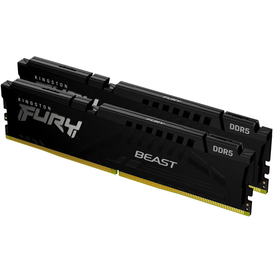 KINGSTON 64GB 5200MHz DDR5 CL40 DIMM Kit of 2 FURY Beast Black