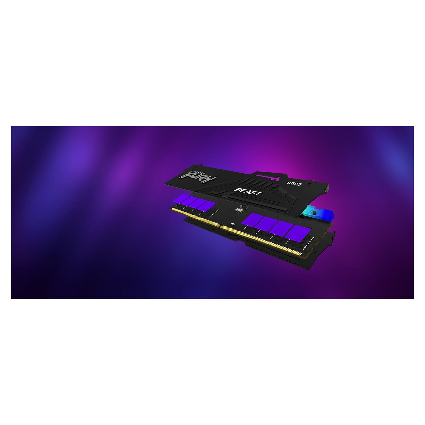 KINGSTON 32GB 5200MHz DDR5 CL40 DIMM Kit of 2 FURY Beast RGB
