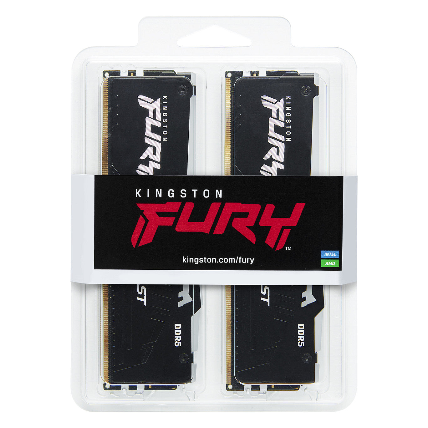 KINGSTON 32GB 5200MHz DDR5 CL40 DIMM Kit of 2 FURY Beast RGB