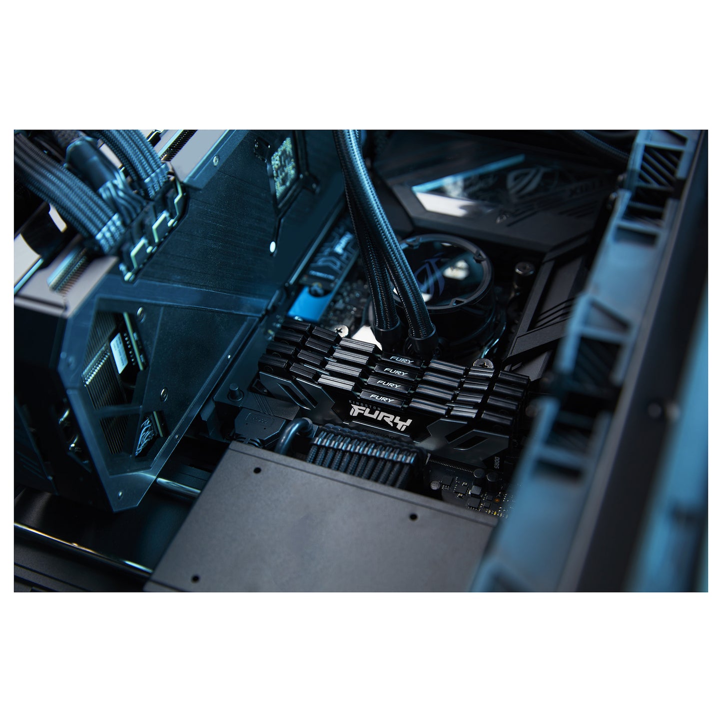 KINGSTON 32GB 6400MT/s DDR5 CL32 DIMM Kit of 2 FURY Renegade Silver