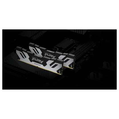 KINGSTON 32GB 6400MT/s DDR5 CL32 DIMM Kit of 2 FURY Renegade Silver