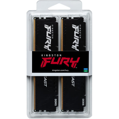 KINGSTON 16GB 6000MT/s DDR5 CL36 DIMM Kit of 2 FURY Beast Black EXPO