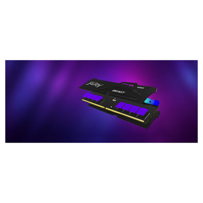 KINGSTON 32GB 5600MT/s DDR5 CL36 DIMM FURY Beast RGB EXPO