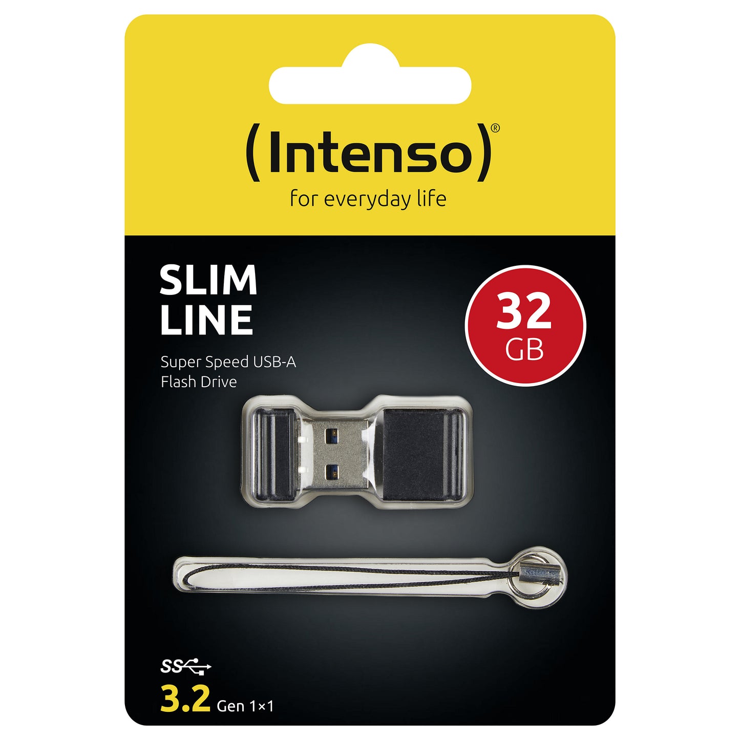 STICK Intenso 32GB USB 3.0 Intenso 3532480 Slim Line Black